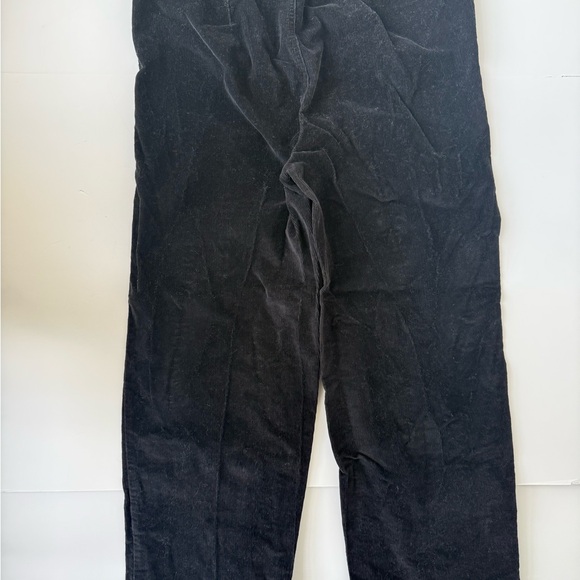 Everlane Sailor Corduroy Pants Womens 16 Black High Rise Wide Leg - Picture 6 of 8